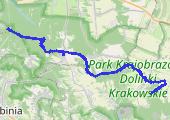 Dawna granica zaborów (2) - mapa trasy gps - wędrówka