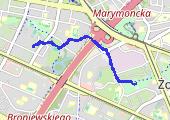 Trasa z dnia 2017-05-21 18:46 - mapa trasy gps - spacer