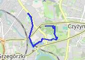 Trasa z dnia 2017-05-22 20:36 - mapa trasy gps - bieganie