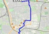Trasa z dnia 2017-05-23 14:54 - mapa trasy gps - rower szosowy