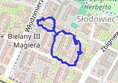Trasa z dnia 2017-05-23 17:18 - mapa trasy gps - spacer