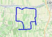 Trasa z dnia 2017-05-23 18:26 - mapa trasy gps - nordic walking