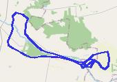 Trasa z dnia 2017-05-23 19:15 - mapa trasy gps - paralotnia