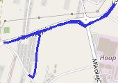 Trasa z dnia 2017-05-23 21:13 - mapa trasy gps - bieganie