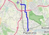 Trasa z dnia 2017-05-24 07:58 - mapa trasy gps - rower górski