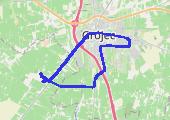 Trasa z dnia 2017-05-25 20:30 - mapa trasy gps - rower trekkingowy