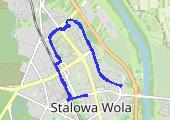 Trasa z dnia 2017-05-25 18:41 - mapa trasy gps - rower trekkingowy