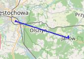 Trasa z dnia 2017-05-26 17:04 - mapa trasy gps - marsz