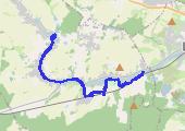 Trasa z dnia 2017-05-27 17:32 - mapa trasy gps - rower górski