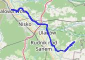 Trasa z dnia 2017-05-27 19:00 - mapa trasy gps - rower trekkingowy