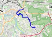 Trasa z dnia 2017-05-27 16:26 - mapa trasy gps - rower górski