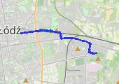 Trasa z dnia 2017-05-27 19:21 - mapa trasy gps - rower szosowy