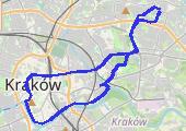 Trasa z dnia 2017-05-28 19:17 - mapa trasy gps - rower górski