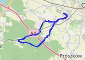 Trasa z dnia 2017-05-28 19:46 - mapa trasy gps - rower trekkingowy
