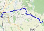 Trasa z dnia 2017-05-28 13:25 - mapa trasy gps - samochód