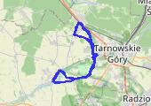 Trasa z dnia 2017-05-29 19:00 - mapa trasy gps - rower trekkingowy