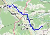Trasa z dnia 2017-05-29 21:02 - mapa trasy gps - rower trekkingowy