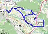 Trasa z dnia 2017-05-30 10:55 - mapa trasy gps - rower trekkingowy