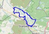 Trasa z dnia 2017-05-30 19:58 - mapa trasy gps - rower trekkingowy
