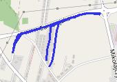 Trasa z dnia 2017-06-01 21:57 - mapa trasy gps - bieganie