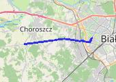 rozbieganie - mapa trasy gps - bieganie