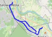 Trasa z dnia 2017-06-04 19:43 - mapa trasy gps - rower trekkingowy