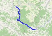 Trasa z dnia 2017-05-01 10:58 - mapa trasy gps - rower górski