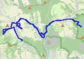 Miękinia-Dol. Racławki - mapa trasy gps - wędrówka