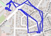 Trasa z dnia 2017-05-19 17:19 - mapa trasy gps - samochód