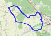 Trasa z dnia 2017-06-06 15:22 - mapa trasy gps - rower trekkingowy
