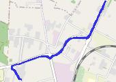 Trasa z dnia 2017-06-06 18:50 - mapa trasy gps - bieganie