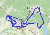 Trasa z dnia 2017-06-07 17:19 - mapa trasy gps - rower trekkingowy