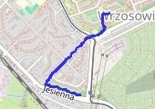 Trasa z dnia 2017-06-08 16:54 - mapa trasy gps - marsz