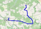 Trasa z dnia 2017-06-09 19:39 - mapa trasy gps - rower górski