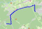 Trasa z dnia 2017-06-10 17:18 - mapa trasy gps - rower górski