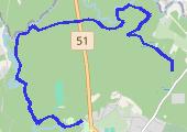 Trasa z dnia 2017-06-11 07:13 - mapa trasy gps - bieganie
