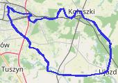 Trasa z dnia 2017-06-11 17:01 - mapa trasy gps - rower szosowy
