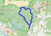 Las-dziki 2017-06-10 20:36 - mapa trasy gps - marsz