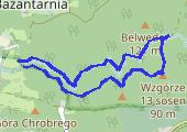 bieganie - mapa trasy gps - bieganie