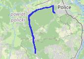 Trasa z dnia 2017-06-11 19:57 - mapa trasy gps - rower górski