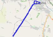 Trasa z dnia 2017-06-11 21:58 - mapa trasy gps - bieganie