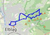 bieganie - mapa trasy gps - bieganie