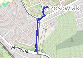Trasa z dnia 2017-06-13 16:37 - mapa trasy gps - marsz