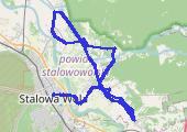 Trasa z dnia 2017-06-14 20:42 - mapa trasy gps - rower trekkingowy