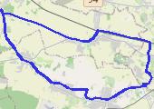 Trasa z dnia 2017-06-15 19:48 - mapa trasy gps - rower trekkingowy