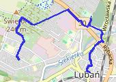 Trasa z dnia 2017-06-15 17:46 - mapa trasy gps - rower górski