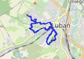 Trasa z dnia 2017-06-15 19:55 - mapa trasy gps - rower górski