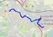 Trasa z dnia 2017-06-16 05:57 - mapa trasy gps - rower górski