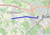 BC2 - mapa trasy gps - bieganie