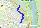 Trasa z dnia 2017-06-17 15:20 - mapa trasy gps - rower trekkingowy